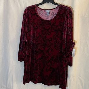 Catherine’s
Long Sleeve Print Top
Crew neck style pull over